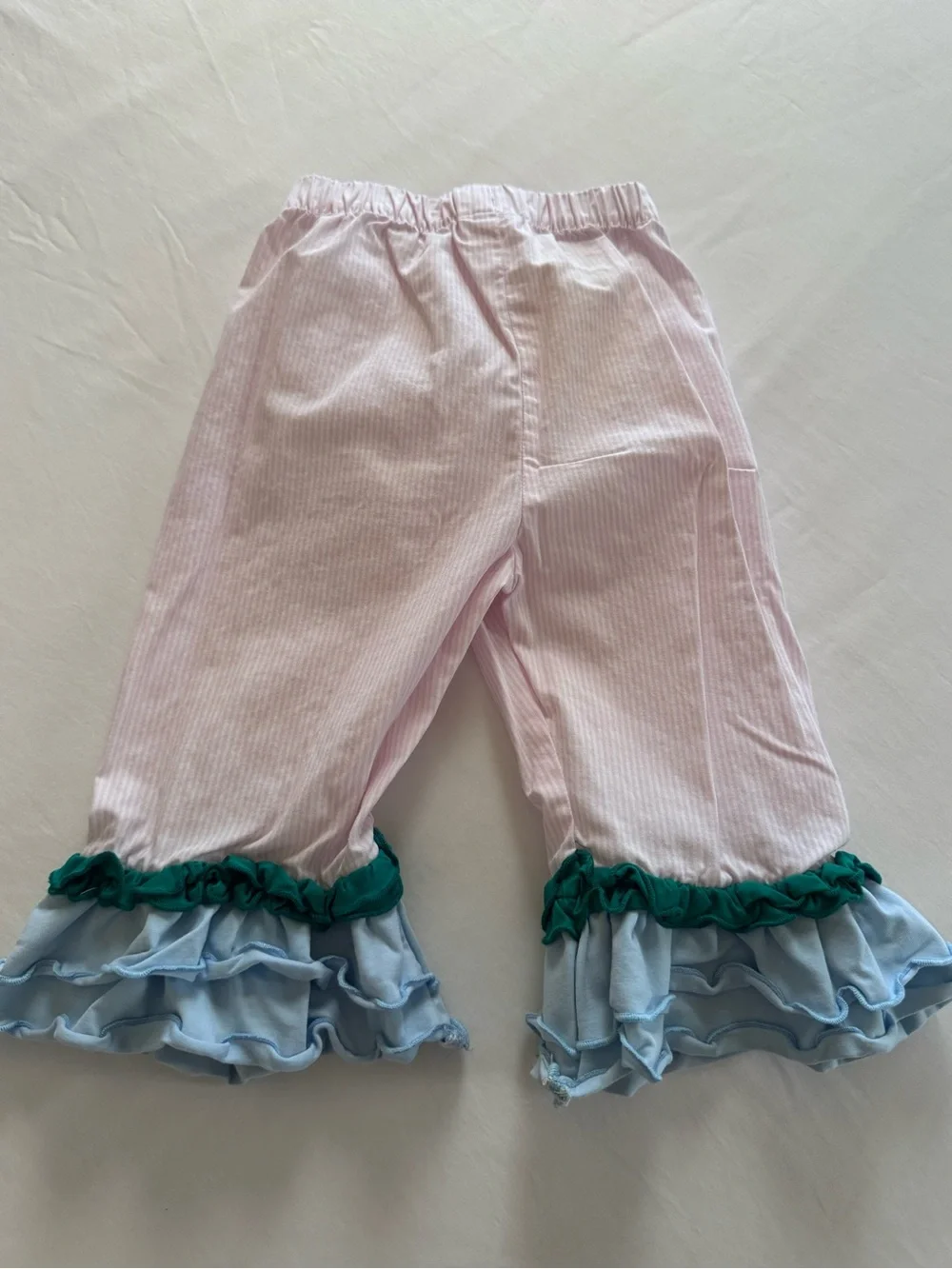 Girls Boutique Matching Sets Bundle – Christmas & Dinosaur Ruffle Outfits